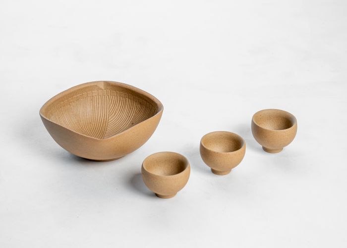 詔安客家擂茶道具