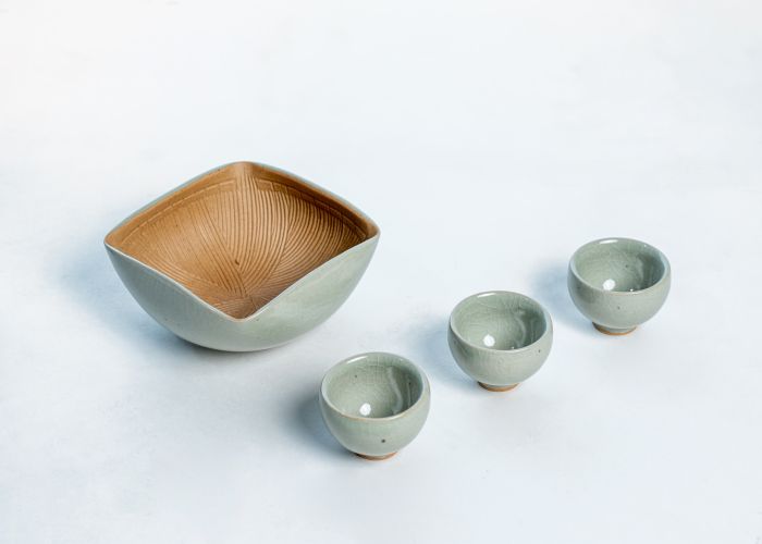 詔安客家擂茶道具