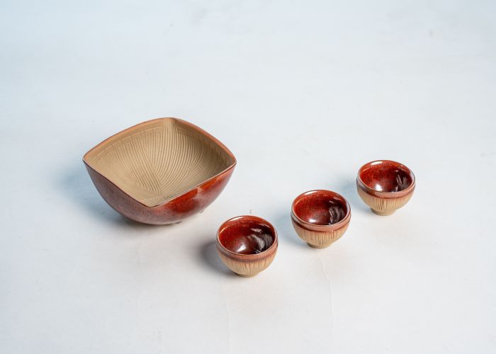 詔安客家擂茶道具