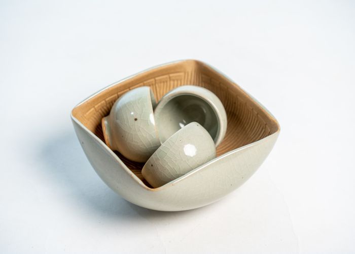 詔安客家擂茶道具